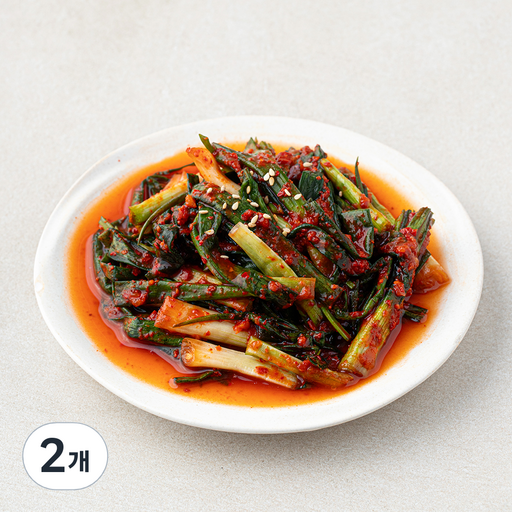더반찬 쪽파김치