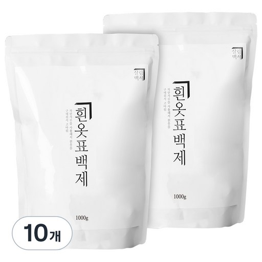 살림백서 흰옷 표백제