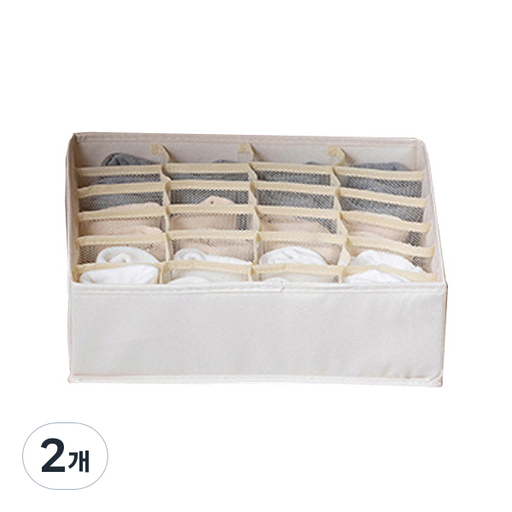 여신 속옷정리함 홈 수납케이스 24칸