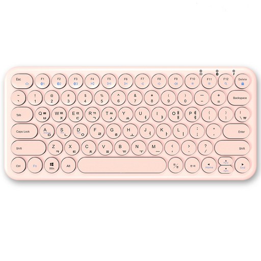 아이노트 충전식 멀티 블루투스 무선 텐키리스 키보드