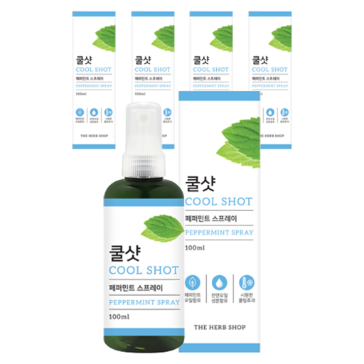 더허브샵 쿨샷 페퍼민트 스프레이