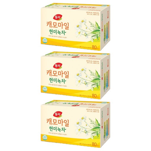 동서 캐모마일 현미녹차