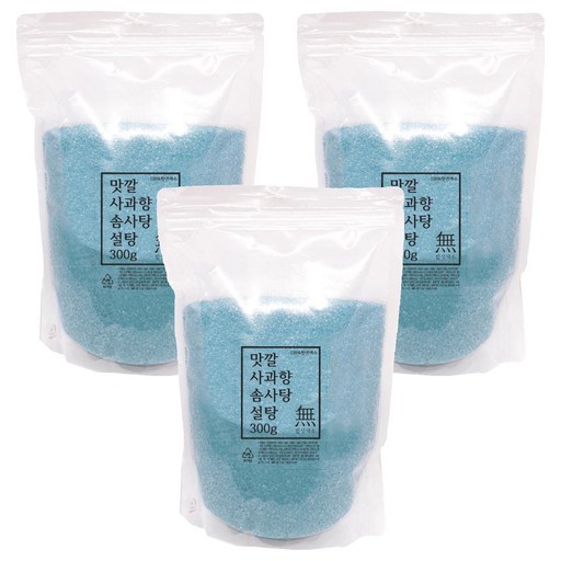 맛깔 솜사탕 설탕 사과향