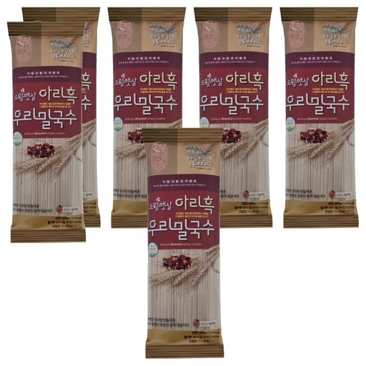 오월햇살 아리흑 우리밀국수