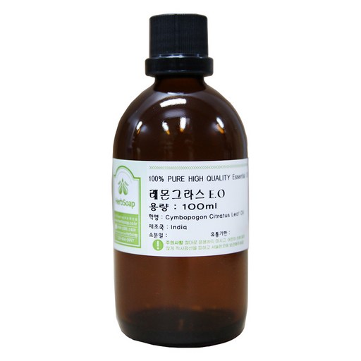 허브솝 레몬그라스 에센셜 오일 100ml