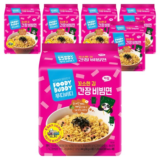 푸디버디 간장 비빔면 86g