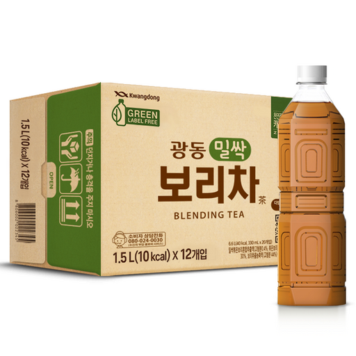 광동 밀싹 보리차 음료 무라벨