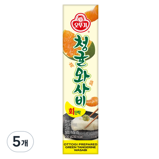 오뚜기 청귤콕콕와사비