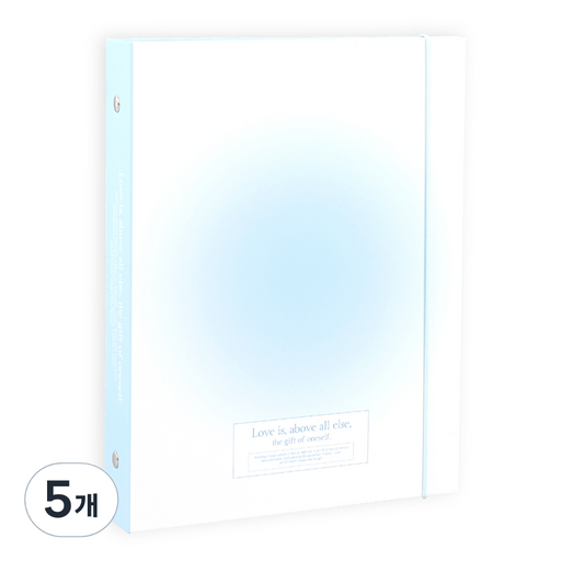 워너디스 블러쉬 A5 6공 포카 바인더 커버