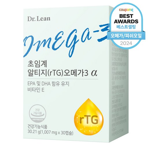 닥터린 초임계 알티지 오메가3 알파 30.21g