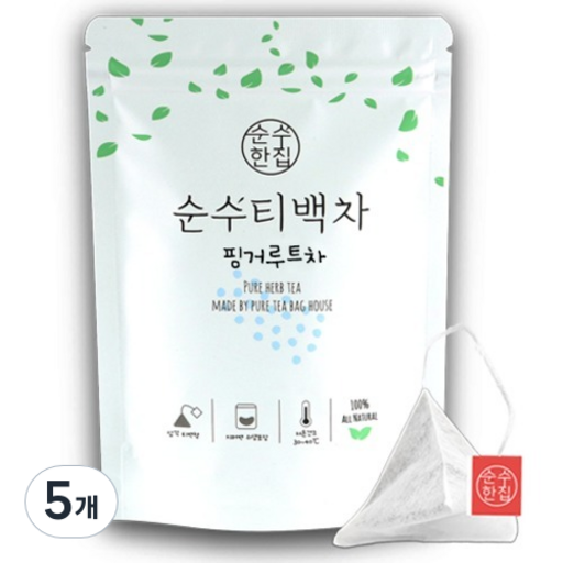 순수한집 핑거루트차 티백