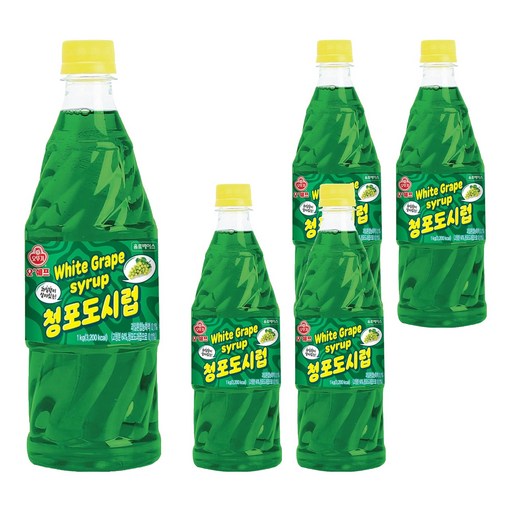 오쉐프 청포도시럽