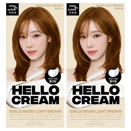미쟝센 뉴 헬로크림 염모제 125g
