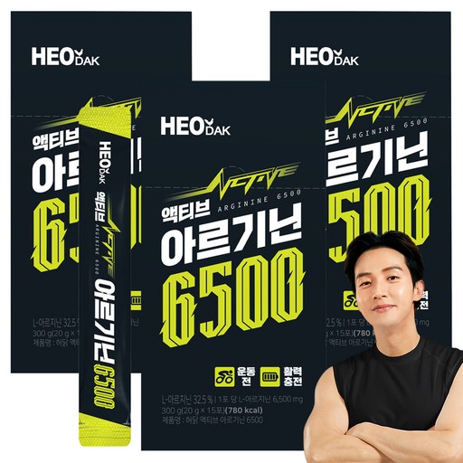 허닭 액티브 아르기닌 6500 15p