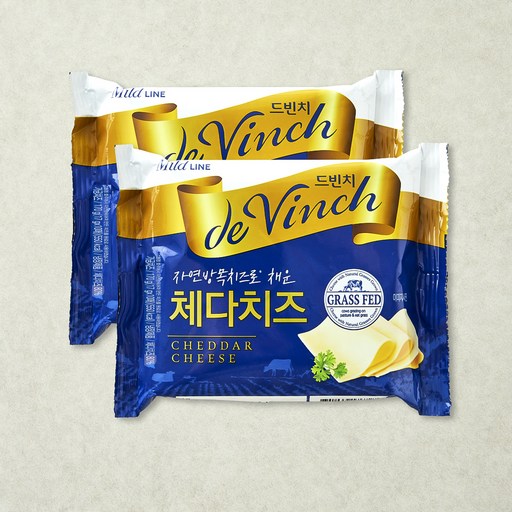 [로켓프레시] 남양유업 드빈치 자연방목 체다 슬라이스 치즈