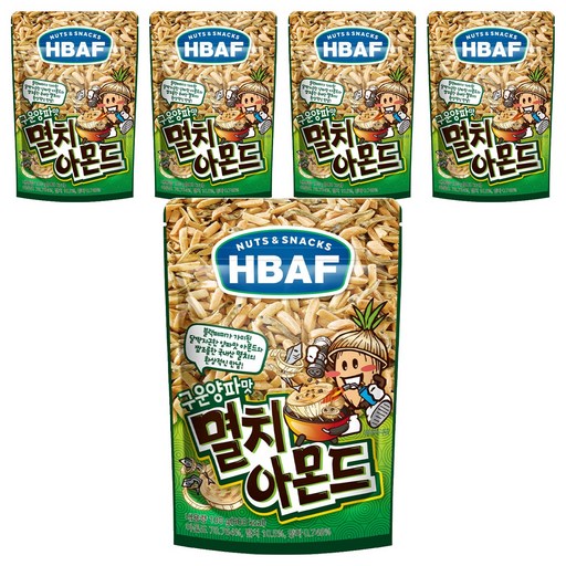 바프 넛츠앤스낵스 구운양파맛 멸치 아몬드