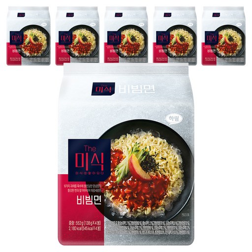 The미식 비빔면 138g