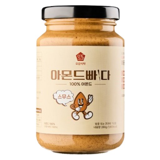 오감식탁 아몬드빠다 스무스