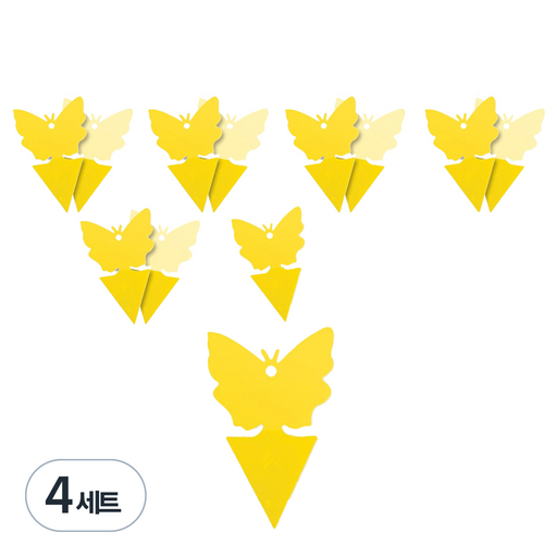 뉴비아 양면 날파리 끈끈이 트랩 12개