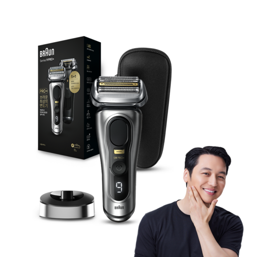 BRAUN 시리즈 9 PRO+ 전기면도기 세트