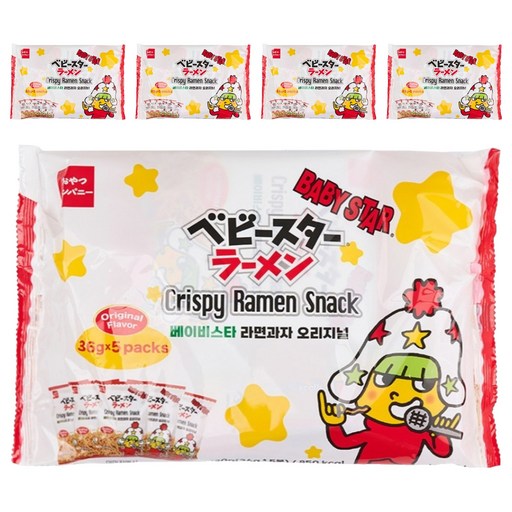 베이비스타 라면과자 오리지널 5p