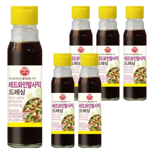 오뚜기 레드와인 발사믹 드레싱