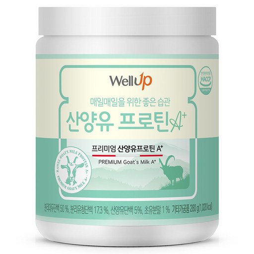 로엘 웰업 프리미엄 산양유 초유단백질 프로틴 A+