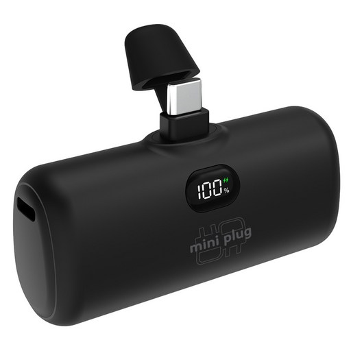 미니플러그 초고속충전 PD 퀄컴 3.0 미니 도킹형 보조배터리 5000mAh
