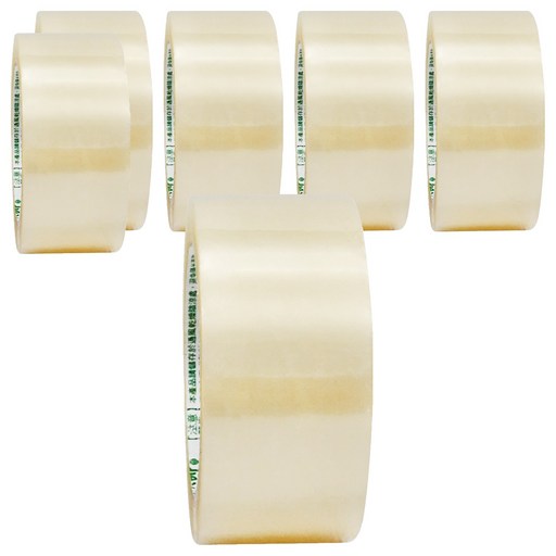 包大師 特黏高用量OPP封箱膠帶 90m x 48mm, 6捲
