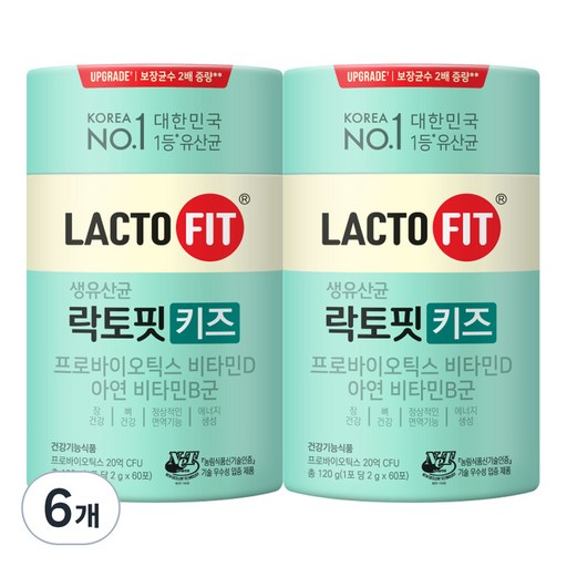 락토핏 키즈 유산균 60포