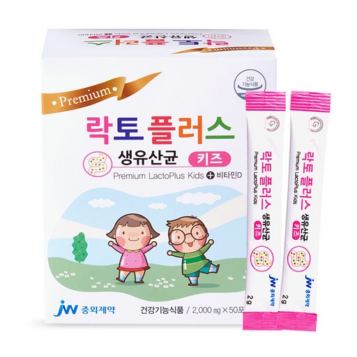 JW중외제약 락토플러스 생 유산균 키즈