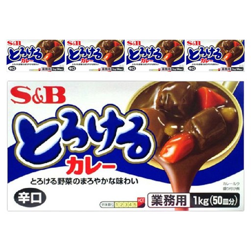 토로케루 에스비 카레 소스믹스 매운맛