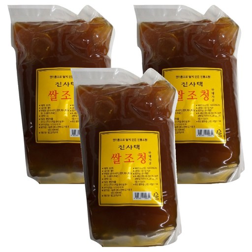 한강 진사댁 전통 쌀조청