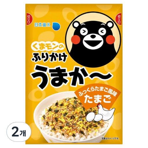우라시마 일본 쿠마몬 계란맛 후리가케