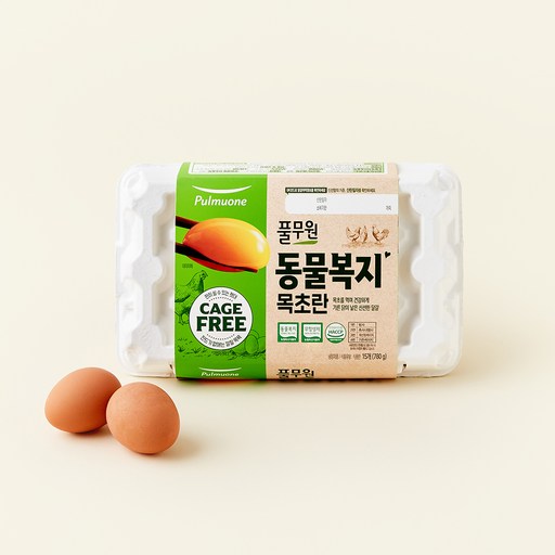 식품 풀무원 동물복지 목초란 리뷰