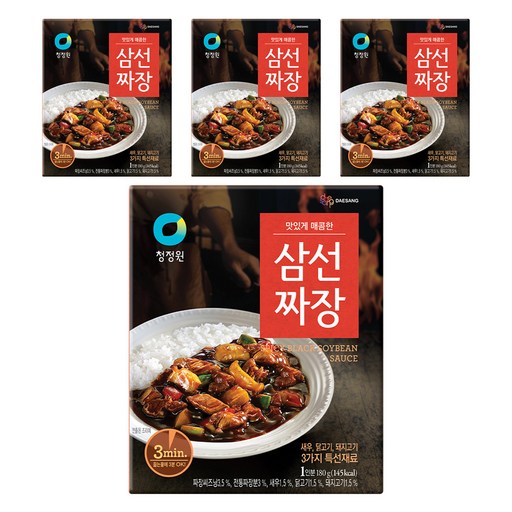 청정원 삼선짜장