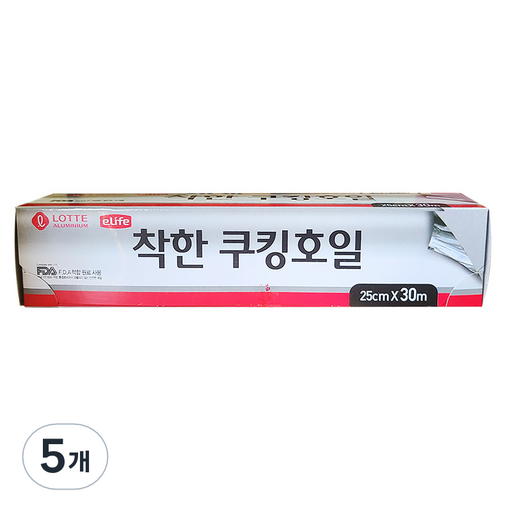 롯데이라이프 착한 호일 25cm x 30m