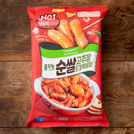 풀무원 쌀 순쌀 고추장 떡볶이