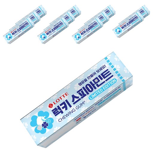 롯데웰푸드 스피아민트 껌