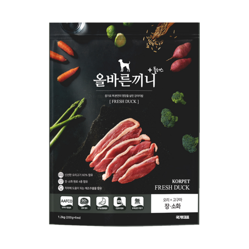 국개대표 강아지 올바른끼니 기능성 사료