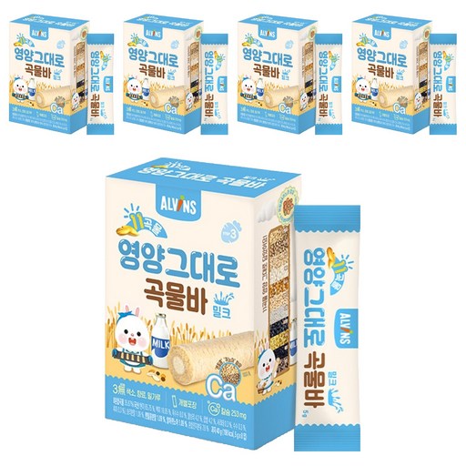 엘빈즈 11곡물 영양그대로 곡물바
