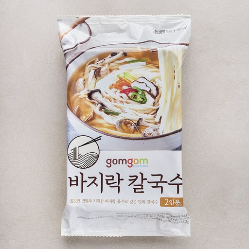 곰곰 바지락 칼국수