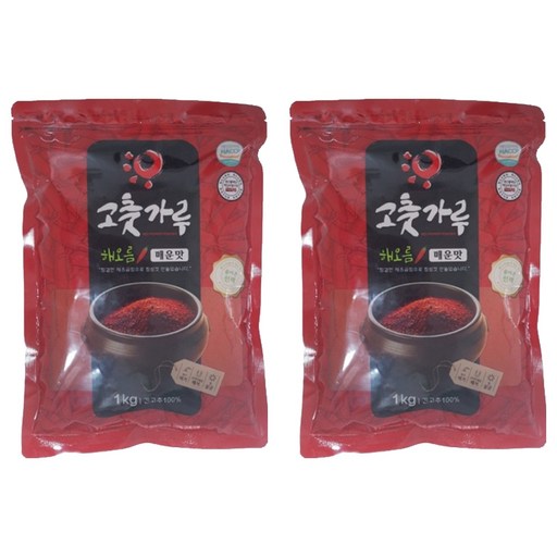 해오름 고운 고춧가루 매운맛