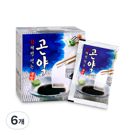 밀양한천 회처럼 먹는 곤약분말