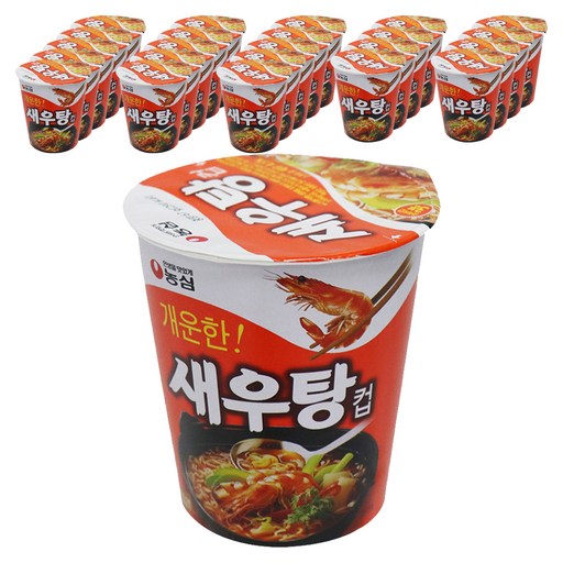 농심 새우탕컵 67g