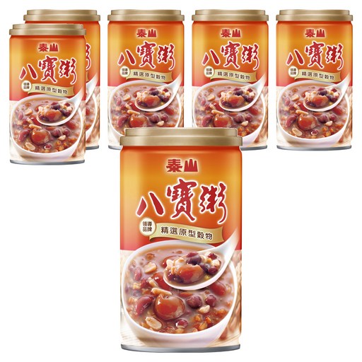 TAISUN 泰山 八寶粥, 330g, 6罐