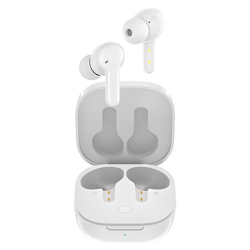 QCY-T13 APP 화이트 블루투스 이어폰 완벽한 사운드로 귀를 사로잡다