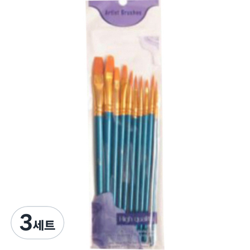 리라 유화용 브러쉬 세트 3