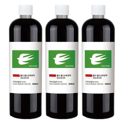 룰리커피 더치커피 콜드브루 커피 원액 인도네시아