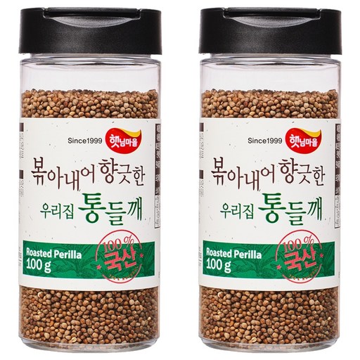 햇님마을 볶아내어 향긋한 우리집 국산 통들깨